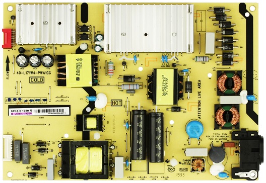 TCL-Netzteilplatine, 40-L171W4-PWA1CG, 08-L171W94-PW210AA 50S525