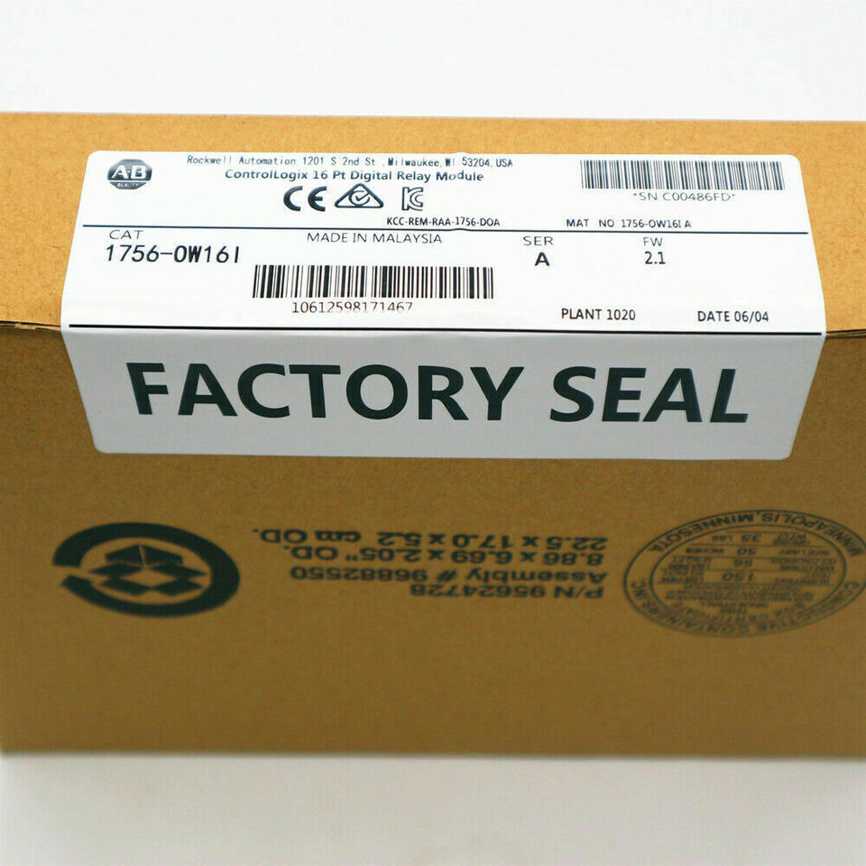 Allen-Bradley 1756-OW16I ControlLogix Isolated Relais Ausgangsmodul 16-P Serie A