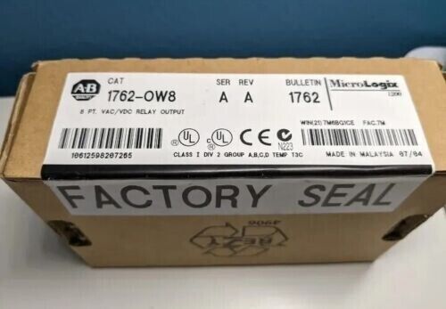 Allen-Bradley 1762-OW8 MicroLogix 8-Punkt VAC/VDC Relais Ausgangsmodul, Serie A