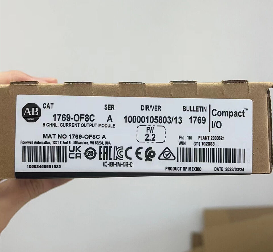 Allen-Bradley 1769-OF8C CompactLogix 8-Ch Analogausgangsstrommodul, Serie A