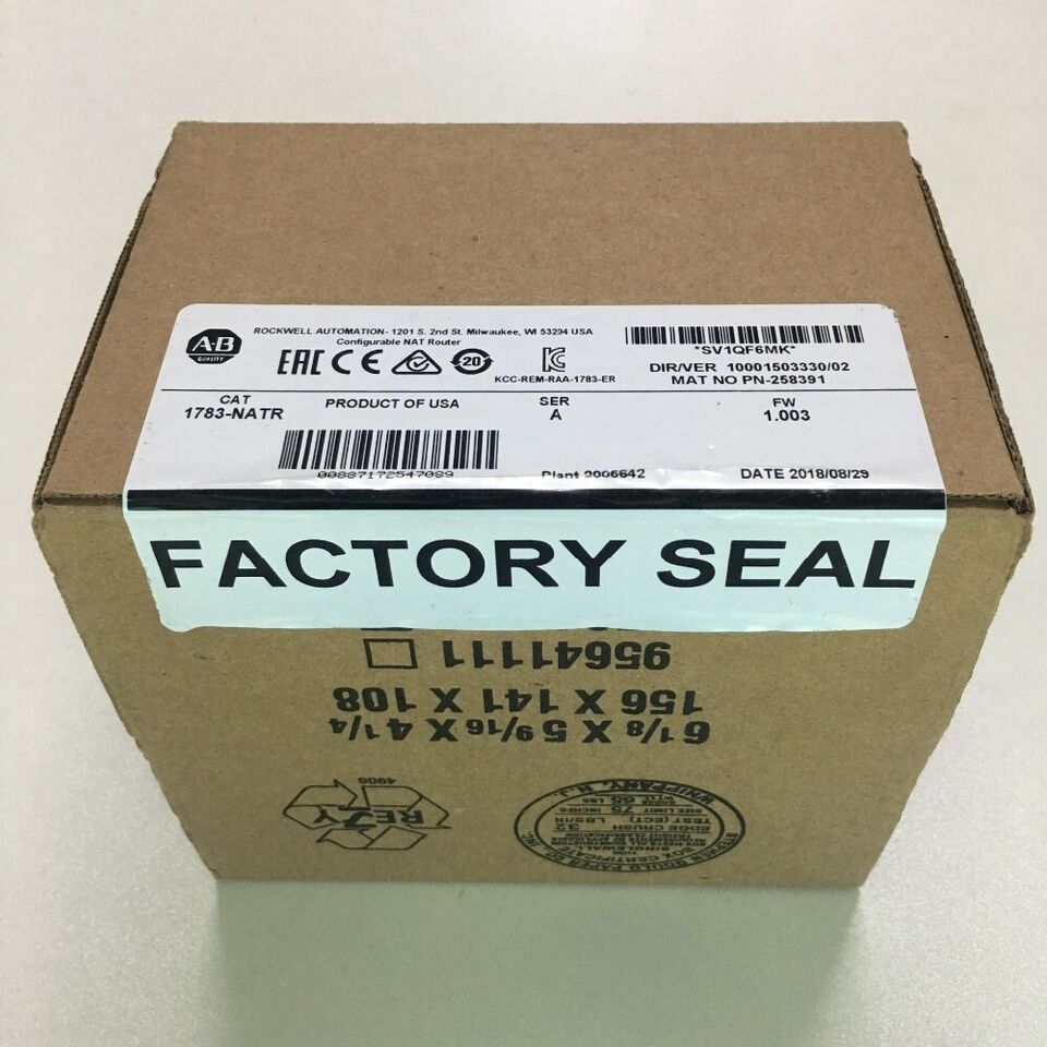 Allen-Bradley 1783-NATR Konfigurierbare Netzwerkadressübersetzung NAT Router, A