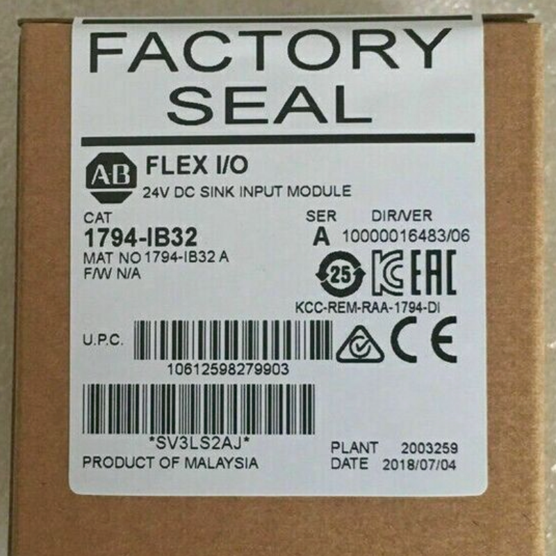 Allen-Bradley 1794-IB32 FLEX I/O Eingangsmodul, 24V DC, 32 Sink Eingänge, Serie A