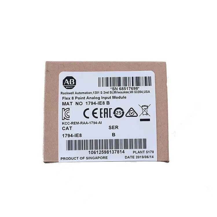 Allen-Bradley 1794-IE8 FLEX I/O Analog Input Module 8 Single-End Eingänge, Ser B