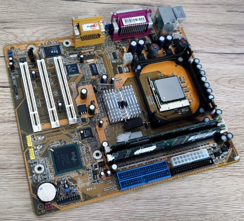 DFI 845GV-MLV REV. C Intel 845GV Sockel 478 Industrie-Motherboard