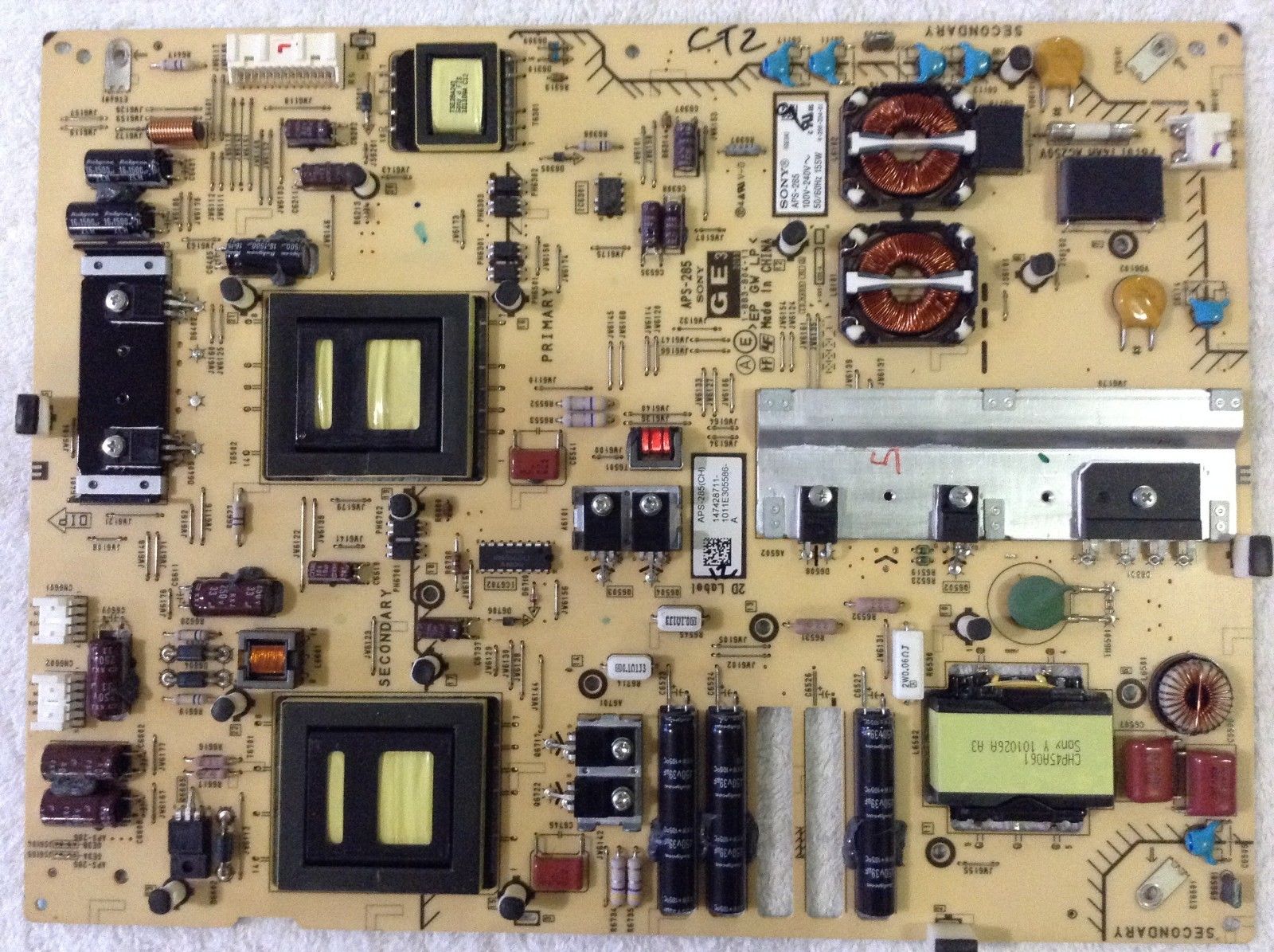 Sony 1-474-287-11 APS-285 (CH) GE3 Netzteilplatine für KDL-40E