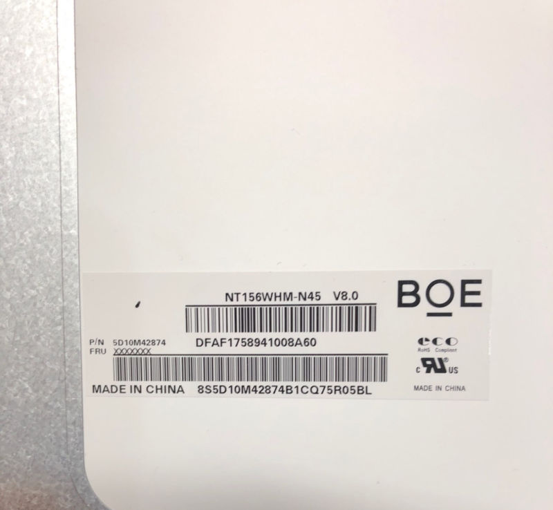 NT156WHM-N45 V8.0 für BOE Display Neuer 15,6 "-LCD-LED-Ersatzbildschirm HD