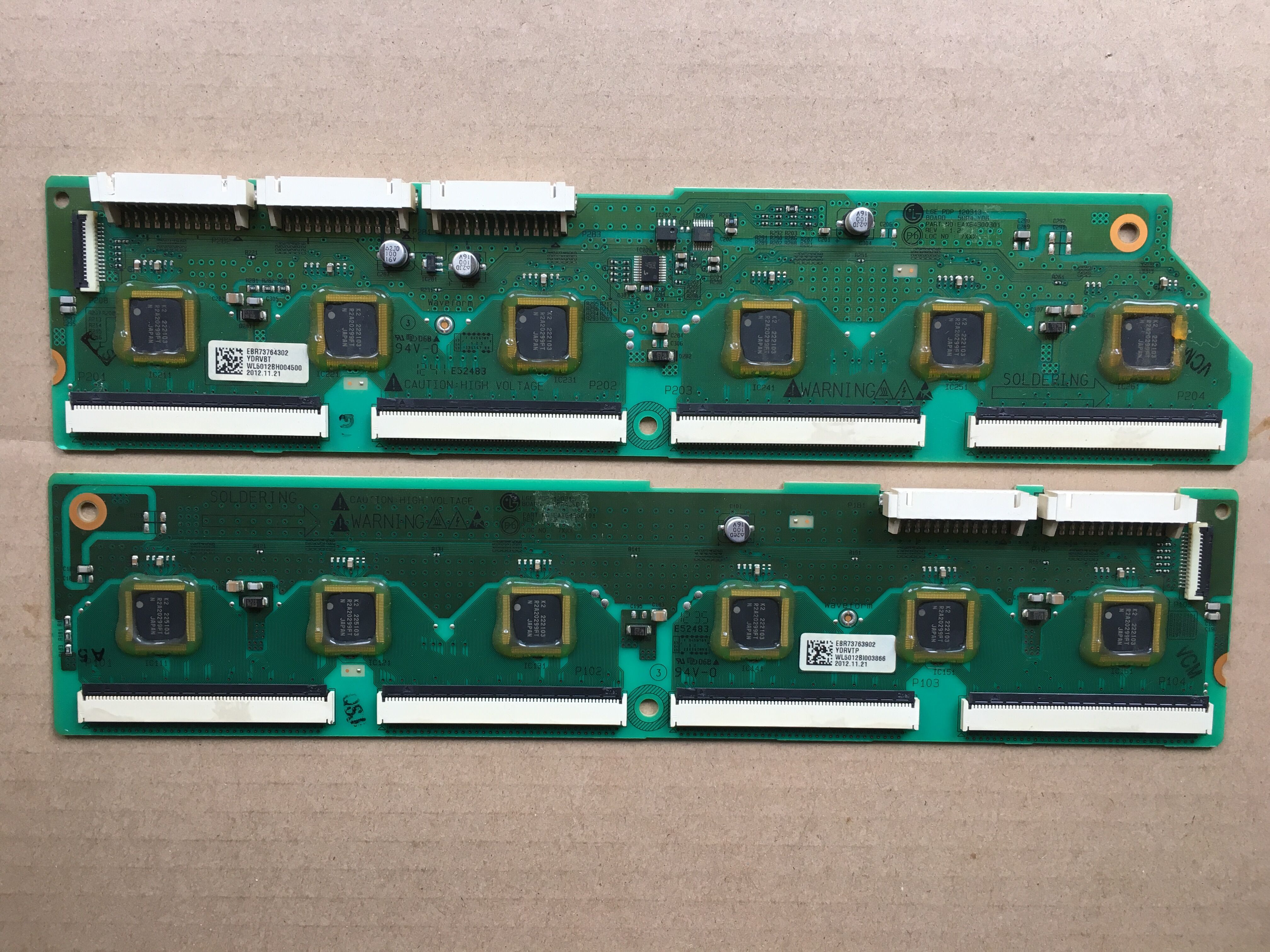 LG EAX64300101 EAX64300301 EBR73764302 EBR73763902 LG50R4 Puffer