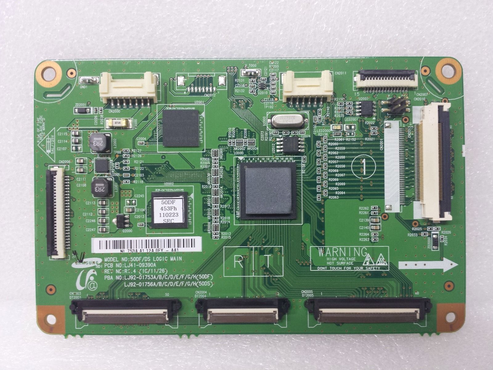 SAMSUNG PN51D550C1FXZA T-CON-LOGIKPLATTE LJ41-09390A LJ92-01753A
