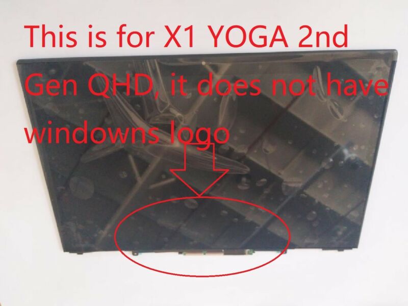 14 WQHD LCD LED Bildschirm Touch Assembly für Lenovo ThinkPad X1 Yoga 01AX897