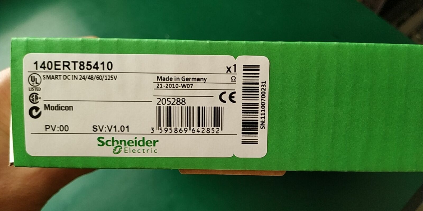 Neues Schneider ELECTRIC MODICON 140ERT85410 SPS-Modul mit einjhriger Garantie