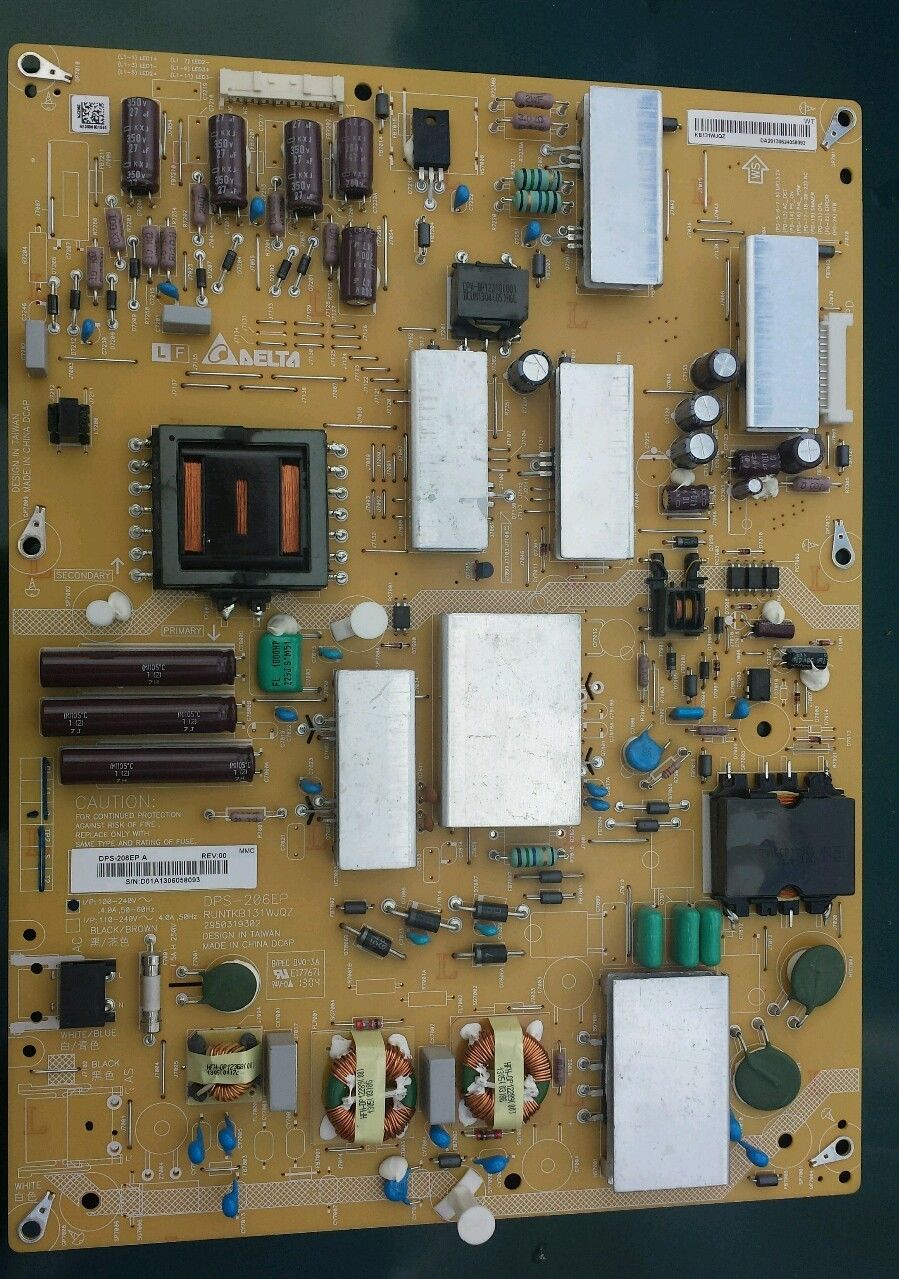 Sharp LC-70LE650U Netzteilplatine RUNTKB131WJQZ DPS-206EP