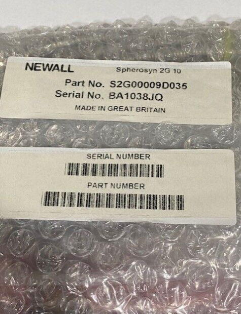 NEWALL S2G00009D035 Linear-Encoder Spherosyn 2G 10