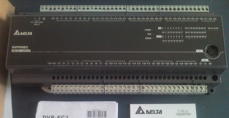 DVP60EC00R3 Delta EC3 Reihe Standard SPS DI 36 DO 24 Relais 100-240V AC