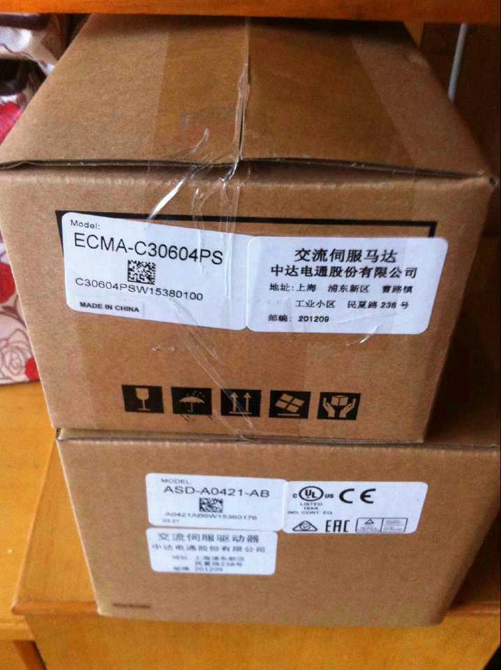 ECMA-C30604PS + ASD-A0421-ABDELTA 400w 3000U/min 1,27N.m ASDA-AB AC-Servomotor-Treiberkits