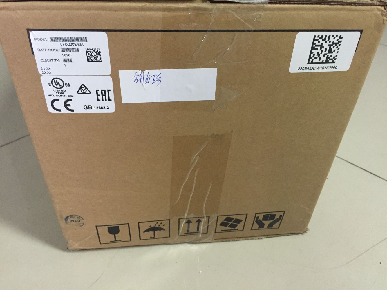 VFD220E43A DELTA Frequenzumrichter Frequenzumrichter 22kw 30HP 3 PHASE 380V