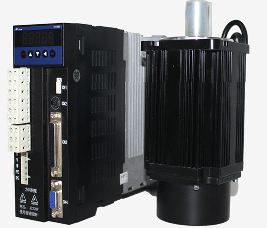 3 Phasen 220 V 1500 W 1,5 kW 6 Nm 2500 U/min 130 mm AC-Servomotor-Antriebssatz 2500
