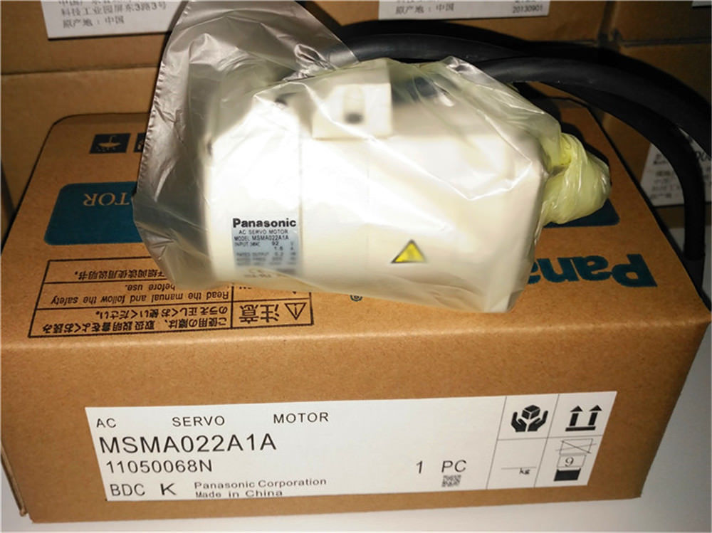 Neuer PANASONIC 0,2 kW 200 V AC-Servomotor MSMA022A1A