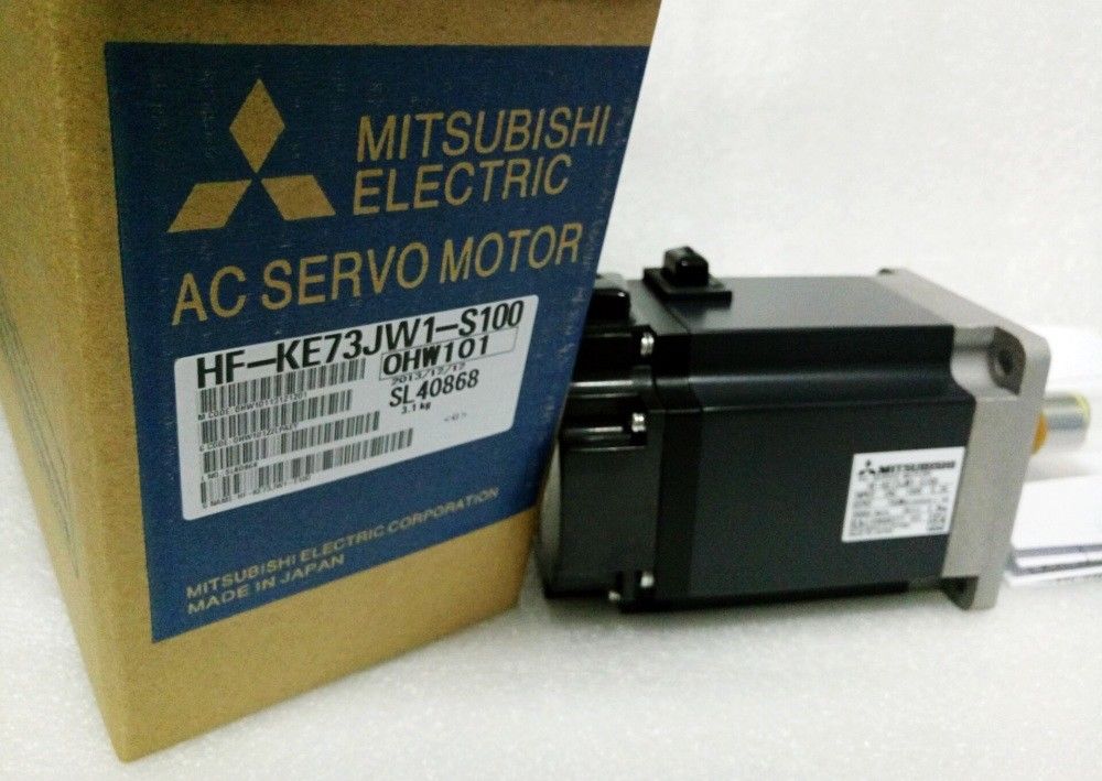 Mitsubishi 750 W 3000 U/min Servomotor HF-KE73JW1-S100 HFKE73JW1S100