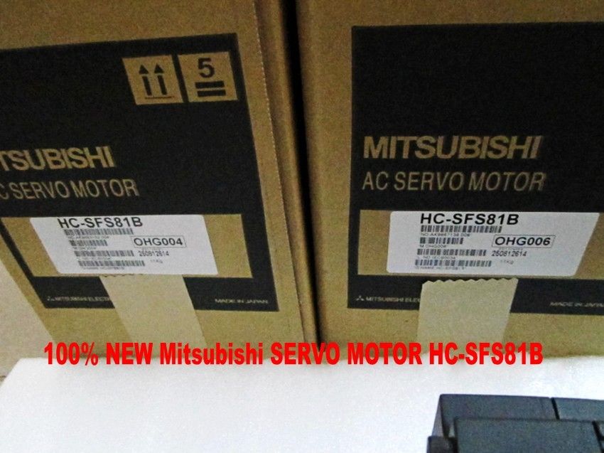 NEU Mitsubishi SERVOMOTOR HC-SFS81B in Box SRVMTR 850WBRAKE