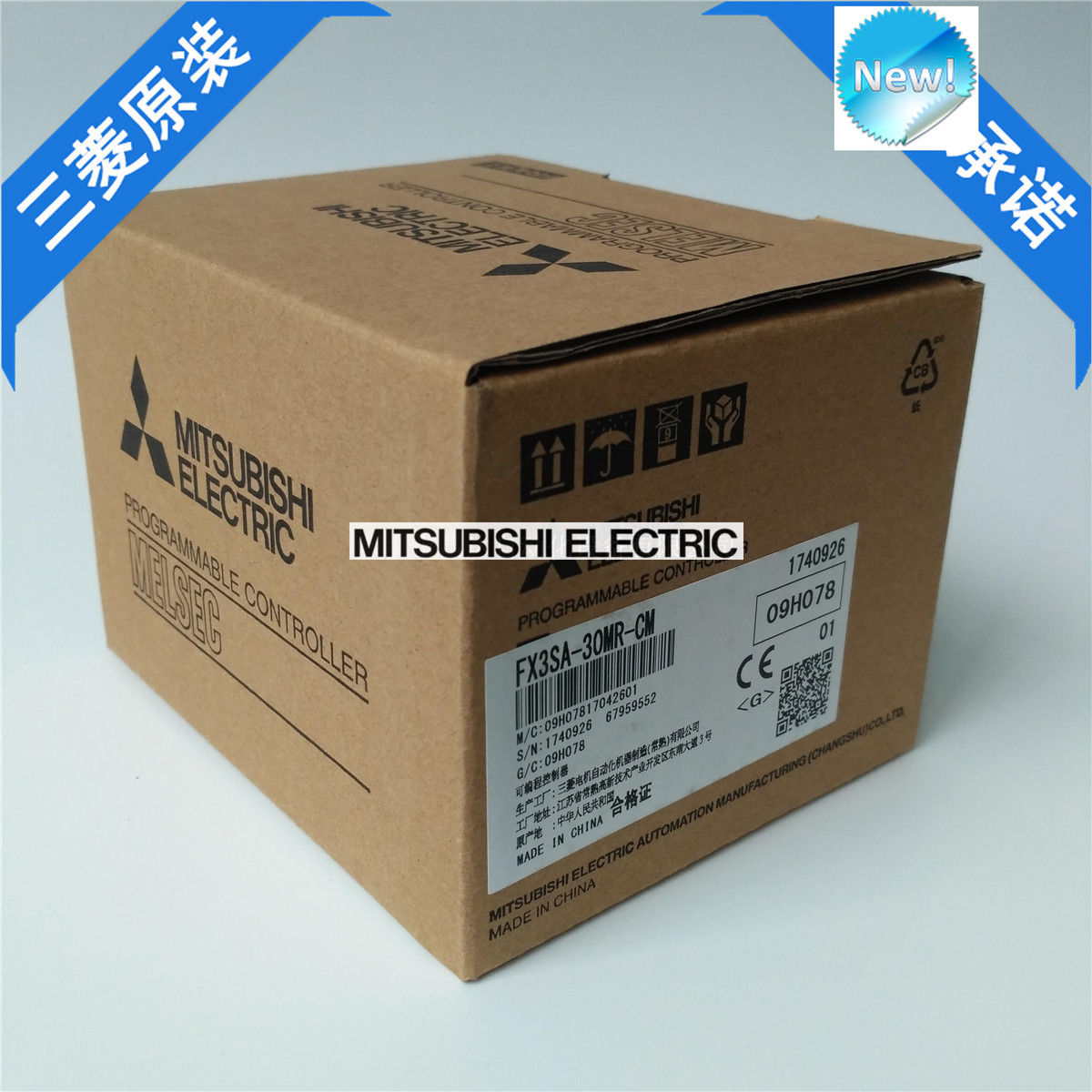 Brand New Mitsubishi PLC FX3SA-30MR-CM In Box FX3SA30MRCM