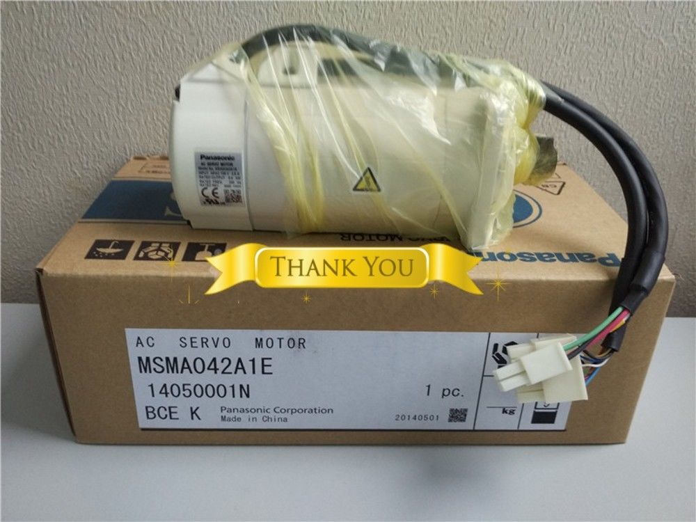 Nagelneuer PANASONIC AC SERVO MOTOR MSMA042A1E Versiegelt im Kasten
