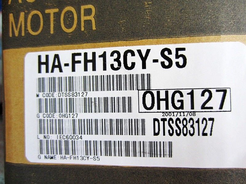 Nagelneuer Mitsubishi Servomotor HA-FH13CY-S5 HA-FH23CY-S5 IM KASTEN