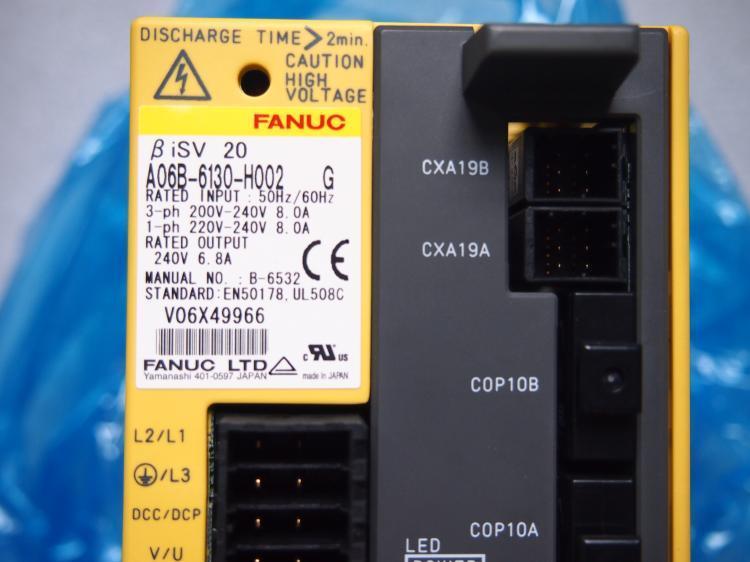 Nagelneuer FANUC A06B-6130-H002 BSVM1-20I BETA I SERIE VERSTÄRKER A06B6130H002