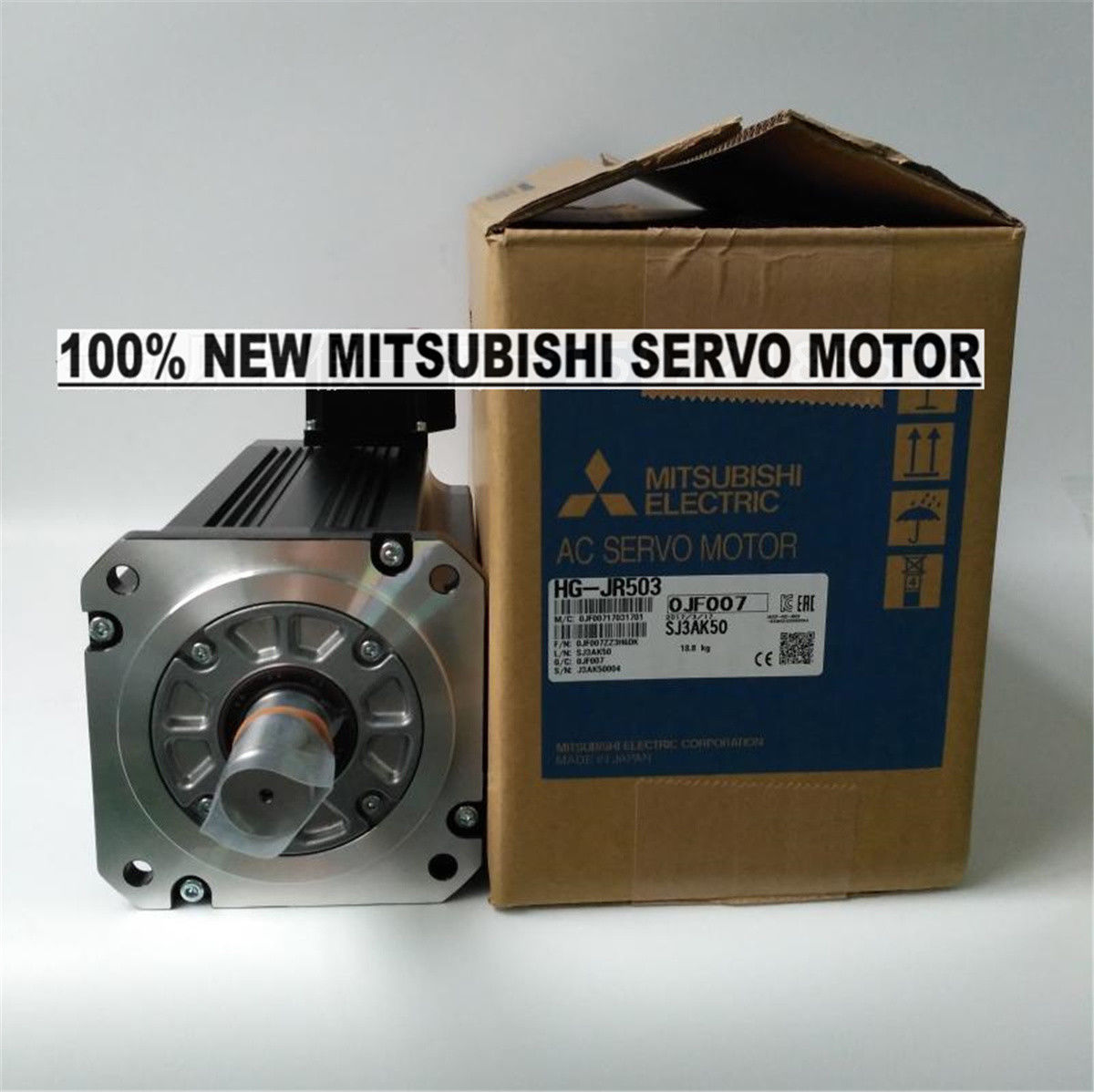 NEUER Mitsubishi Servomotor HG-JR503 im Kasten HGJR503