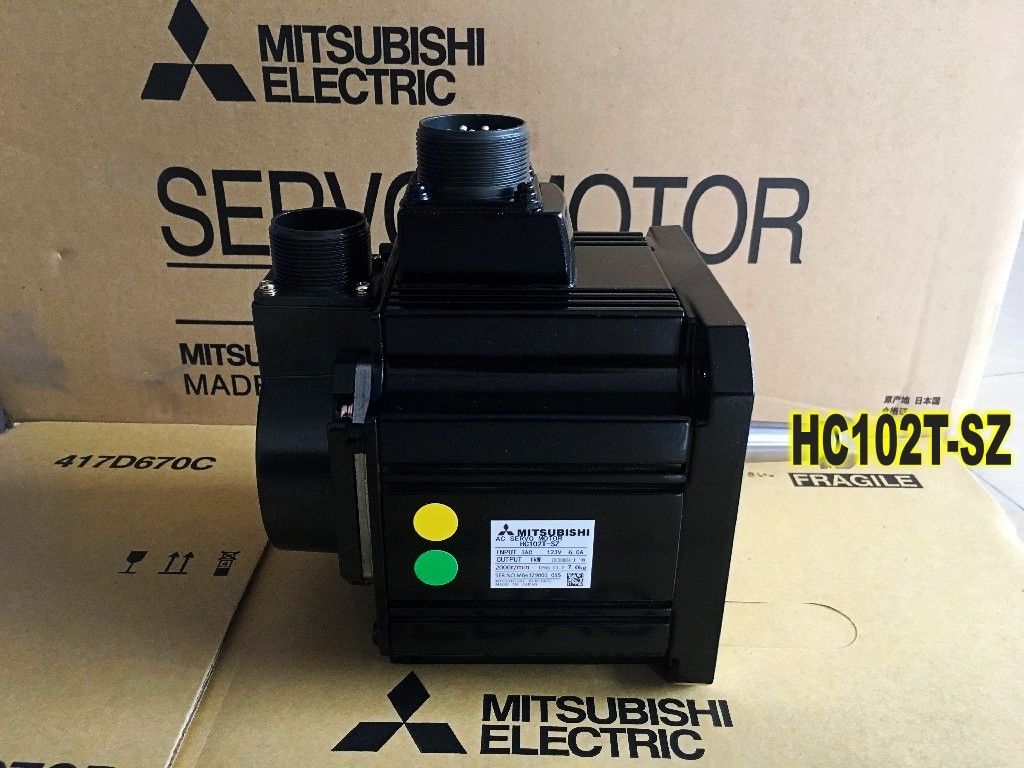 NEU Mitsubishi SERVOMOTOR HC102T-SZ SERVOMOTOR 2000R/MIN 1KW