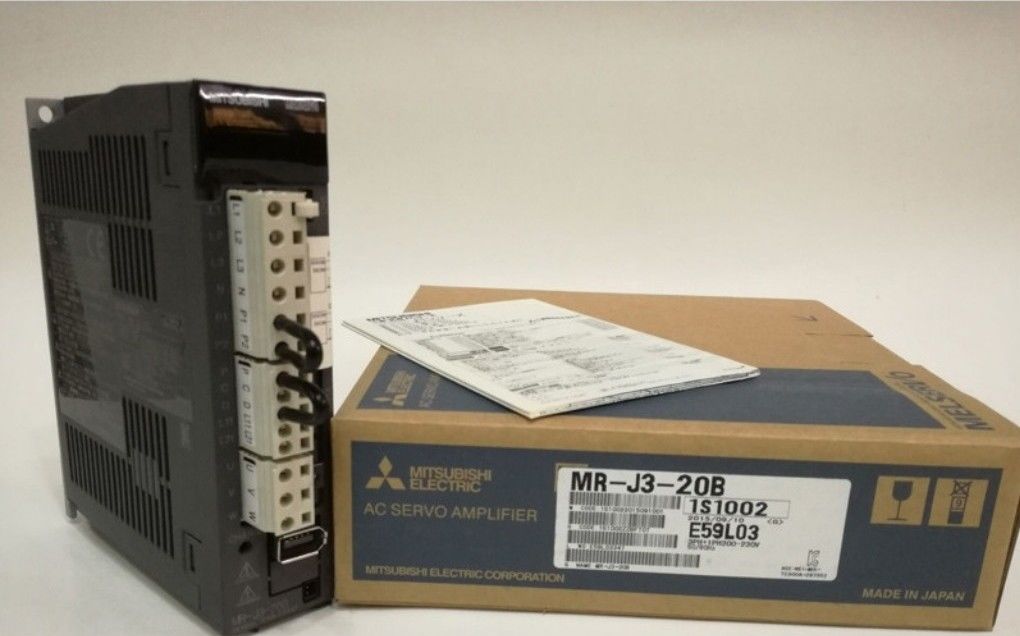Ursprünglicher neuer Mitsubishi-Servoantrieb MR-J3-20B im Kasten MRJ320B