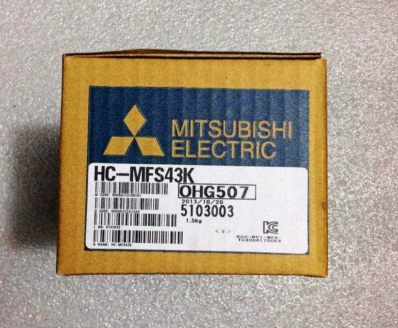 Brandneu Mitsubishi Servomotor HC-MFS43K in Box HCMFS43K