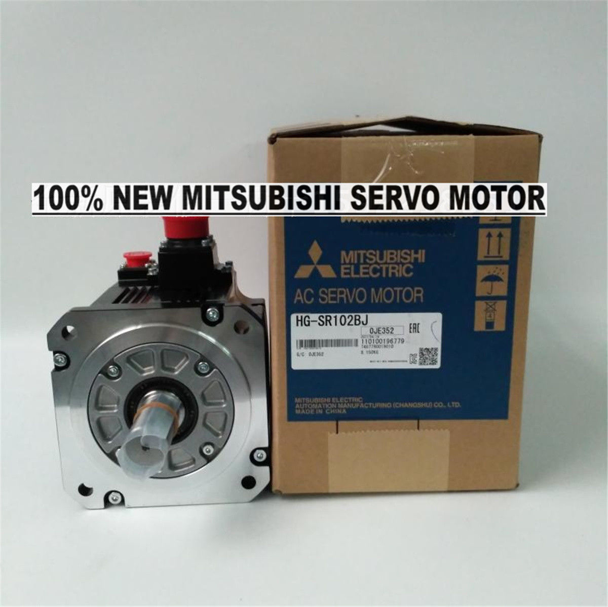Neuer Mitsubishi MITTLERER KAPAZITÄT 1 kW Servomotor HG-SR102BJ HGSR102BJ